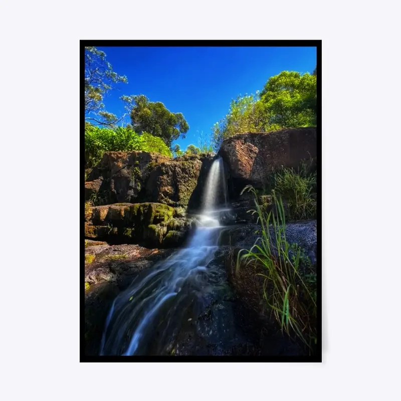 Hawaiian waterfall